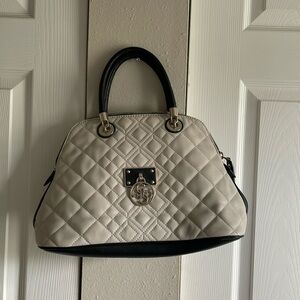 Guess quilted leather handbag